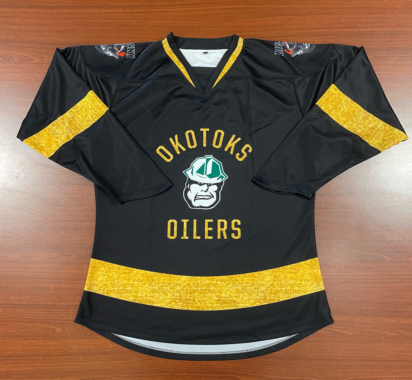 Oilers Black 3rd Jersey