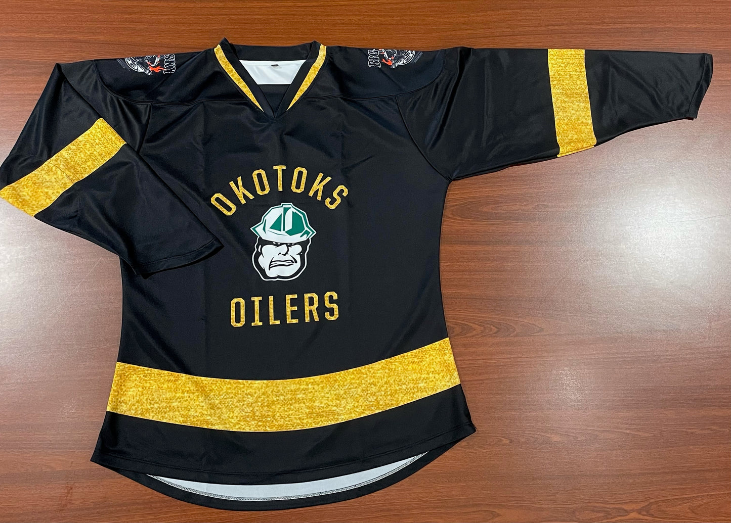 Oilers Black 3rd Jersey